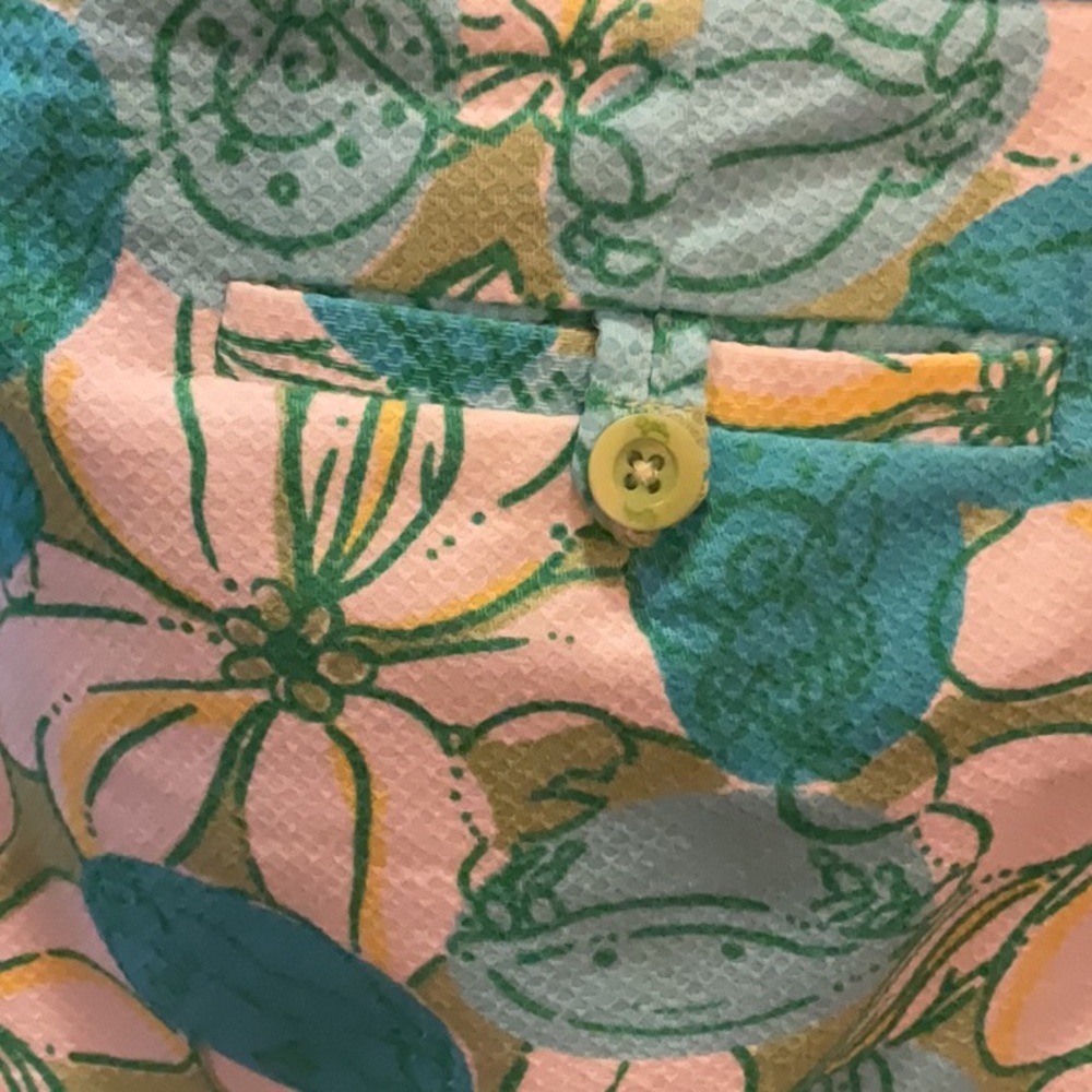 Vintage Lilly Pulitzer Summer Floral Pants - Picture 6 of 8
